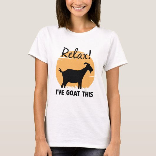 Ontspan dat ik dit heb gegeten t-shirt (Voorkant)