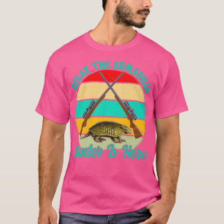  ontspan de Armadillo-jager T-shirt