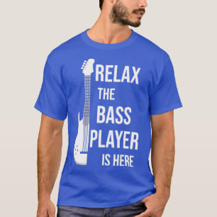 Ontspan de bassenspeler is hier grappig geschenk v t-shirt