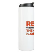 Ontspan de Clarinet Player hier Thermosbeker (Gedraaid links)