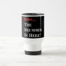 Ontspan de drummer hier