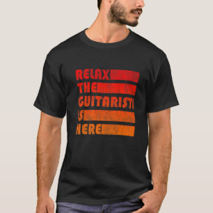 Ontspan de gitarist hier voor gitaarmuzikant t-shirt