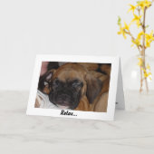 Ontspan de Kaart van de Verjaardag (Gele Bloem)