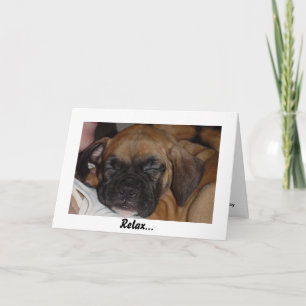 Ontspan de Kaart van de Verjaardag