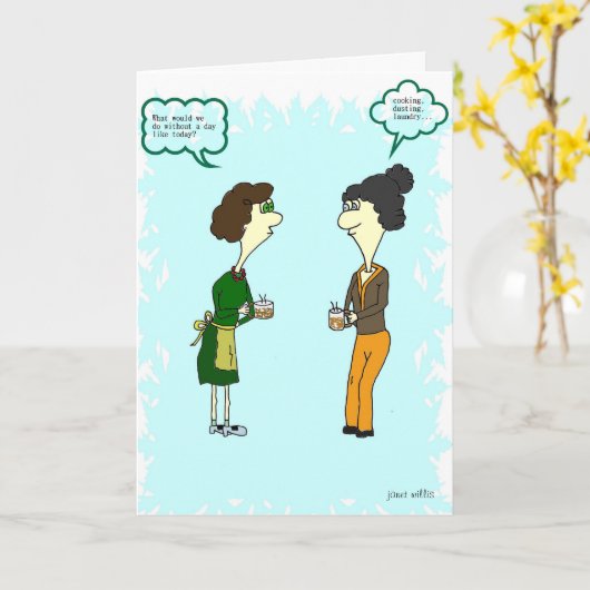 Ontspan de Kaart van het Moederdag (Gele Bloem)