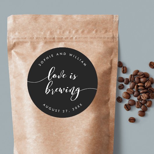 Ontspan de Liefde van het Manuscript de Aangepaste Ronde Sticker