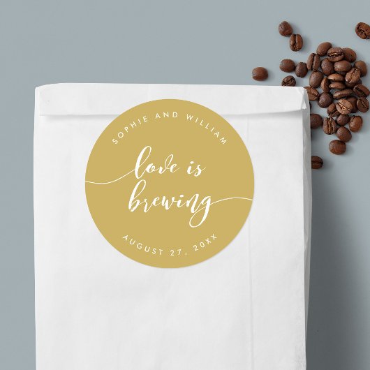 Ontspan de Liefde van het Manuscript de Aangepaste Ronde Sticker