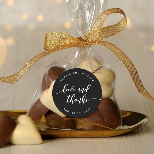 Ontspan de Liefde van het Manuscript en de Aangepa Ronde Sticker