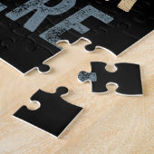 Ontspan de speler van de Bass hier gitarist Instru Legpuzzel (Zijkant)