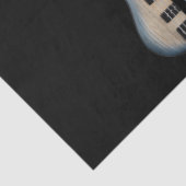 Ontspan de speler van de Bass hier gitarist Instru Tissuepapier (Detail)