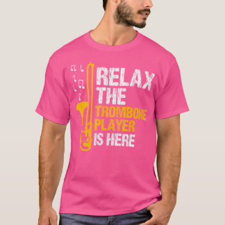 Ontspan de Speler van de Trombone hier het Markere T-shirt
