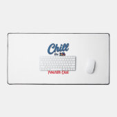 Ontspan de Vierde Patriottische Eend T-Shirt Ontwe Bureaumat (Keyboard & Muis)