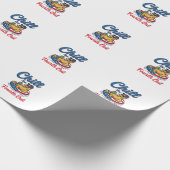 Ontspan de Vierde Patriottische Eend T-Shirt Ontwe Cadeaupapier (Hoek)
