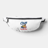 Ontspan de Vierde Patriottische Eend T-Shirt Ontwe Heuptasje (Liggend)