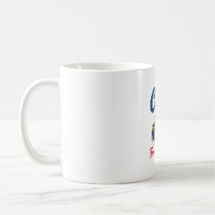 Ontspan de Vierde Patriottische Eend T-Shirt Ontwe Koffiemok