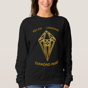 Ontspan diamant schilderen trui