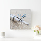 Ontspan door dampen vierkante klok (Huis)
