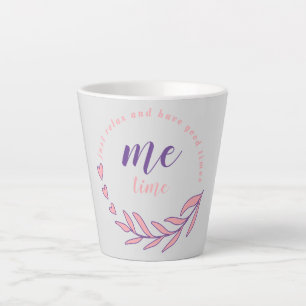 Ontspan en Geniet van een Goede Me-Time Cirkel Quo Latte Mok