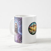 🌿✨Ontspan en geniet van elke slok wellness Koffiemok (Voorkant links)