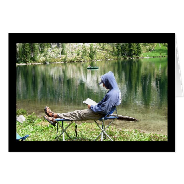 Ontspan en geniet van uw dag (Voorkant Horizontaal)