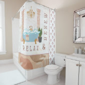 Ontspan en vernieuw het klassieke gordijn van de d (In situ)