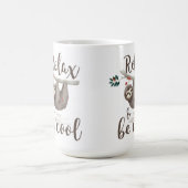 Ontspan en wees koel koffiemok (Center)