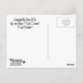 Ontspan en word gezond - Teckel - Hoover Briefkaart (Achterkant)