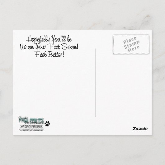 Ontspan en word gezond - Teckel - Hoover Briefkaart (Achterkant)