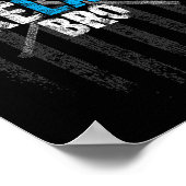 Ontspan gewoon voor lacrosse sticks gestresste Ame Poster (Hoek)