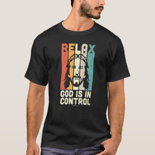 Ontspan God, Christelijke Bijbel Verse Religie T-shirt