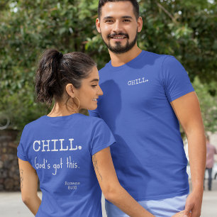 Ontspan - God Heeft Dit in Zijn Hand Bijbel Romein T-shirt