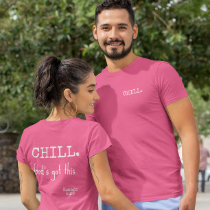 Ontspan - God Heeft Dit Onder Controle Bijbel Rome T-shirt