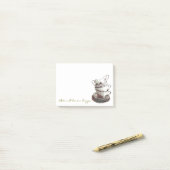 "Ontspan & heb een Cuppa" Post het Notities Post-it® Notes (Op bureau)
