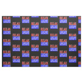 ontspan hem gevaccineerd vaccin grappig stof (Fat Quarter)