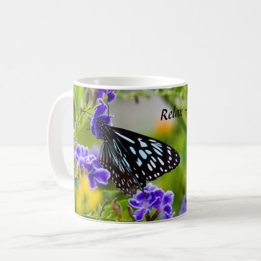 Ontspan - Het is koffie-tijd koffie-mok Koffiemok (Voorkant links)