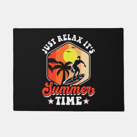 Ontspan Het Is ZomerTijd Deurmat (Voorkant)