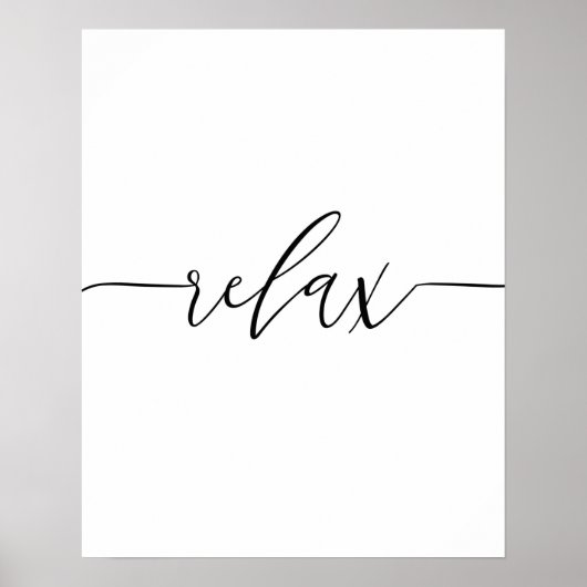 Ontspan het poster van het de muurkunst van de Bat (Voorkant)