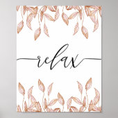 Ontspan het poster van het de muurkunst van de Bat (Voorkant)