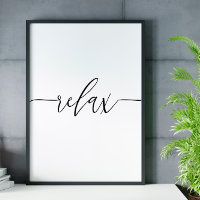 Ontspan het poster van het de muurkunst van de Bat