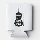 Ontspan hier de Violin Player Blikjeskoeler (Achterkant)