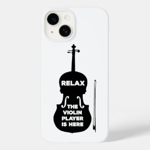 Ontspan hier de Violin Player Case-Mate iPhone 14 Hoesje
