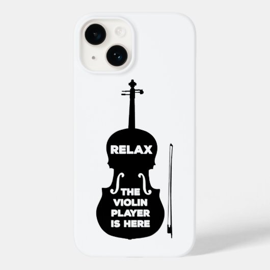 Ontspan hier de Violin Player Case-Mate iPhone Case (Achterkant)