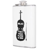 Ontspan hier de Violin Player Heupfles (Links)
