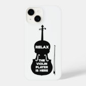 Ontspan hier de Violin Player iPhone Hoesje (Achterkant)