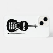Ontspan hier de Violin Player iPhone Hoesje (Achterkant horizontaal)