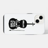 Ontspan hier de Violin Player iPhone Hoesje (Achterkant horizontaal)