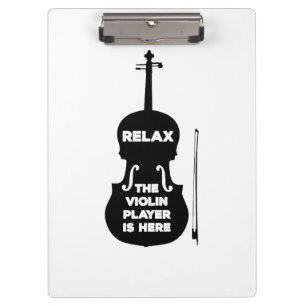 Ontspan hier de Violin Player Klembord