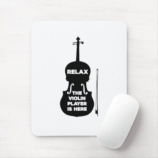 Ontspan hier de Violin Player Muismat (Met muis)