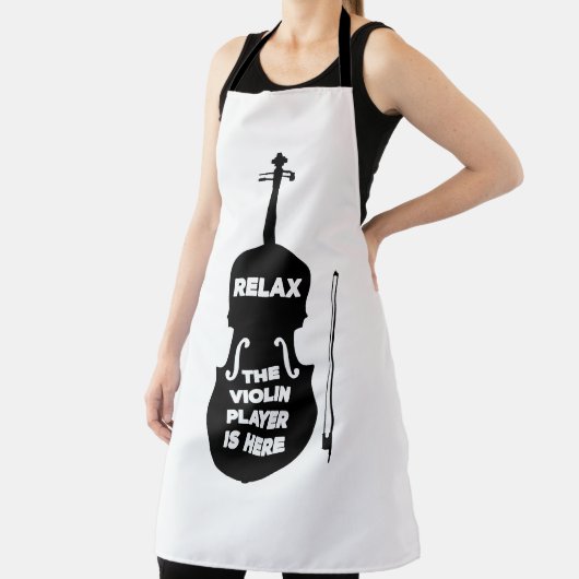 Ontspan hier de Violin Player Schort (Insitu)
