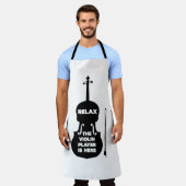 Ontspan hier de Violin Player Schort (Gedragen)